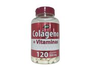 Colágeno + Vitaminas Natuervas (120 Cápsulas): Fortalecimento Capilar e Antienvelhecimento.