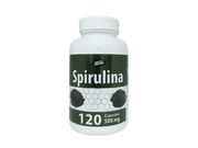 Spirulina 500mg Natuervas (120 Cápsulas): Fonte de Proteína e Auxiliar na Saciedade e Dieta.