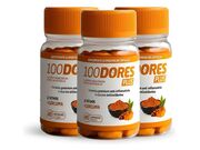 Kit 3 Un 100 Dores Plus VittaNutri | 135 Cápsulas | Alívio Rápido para Dores Musculares.